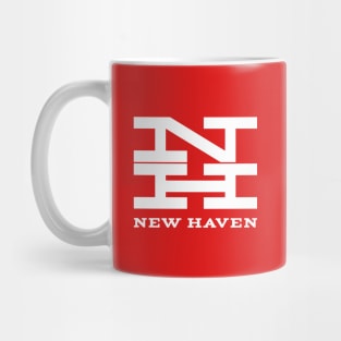 New Haven Railroad 1954 White Logo With Name Mug